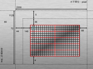 1920
36
5
88
1080
14844
1125
4
水平單位：pixel
垂
直
單
位
：
line
2200
72
80
 