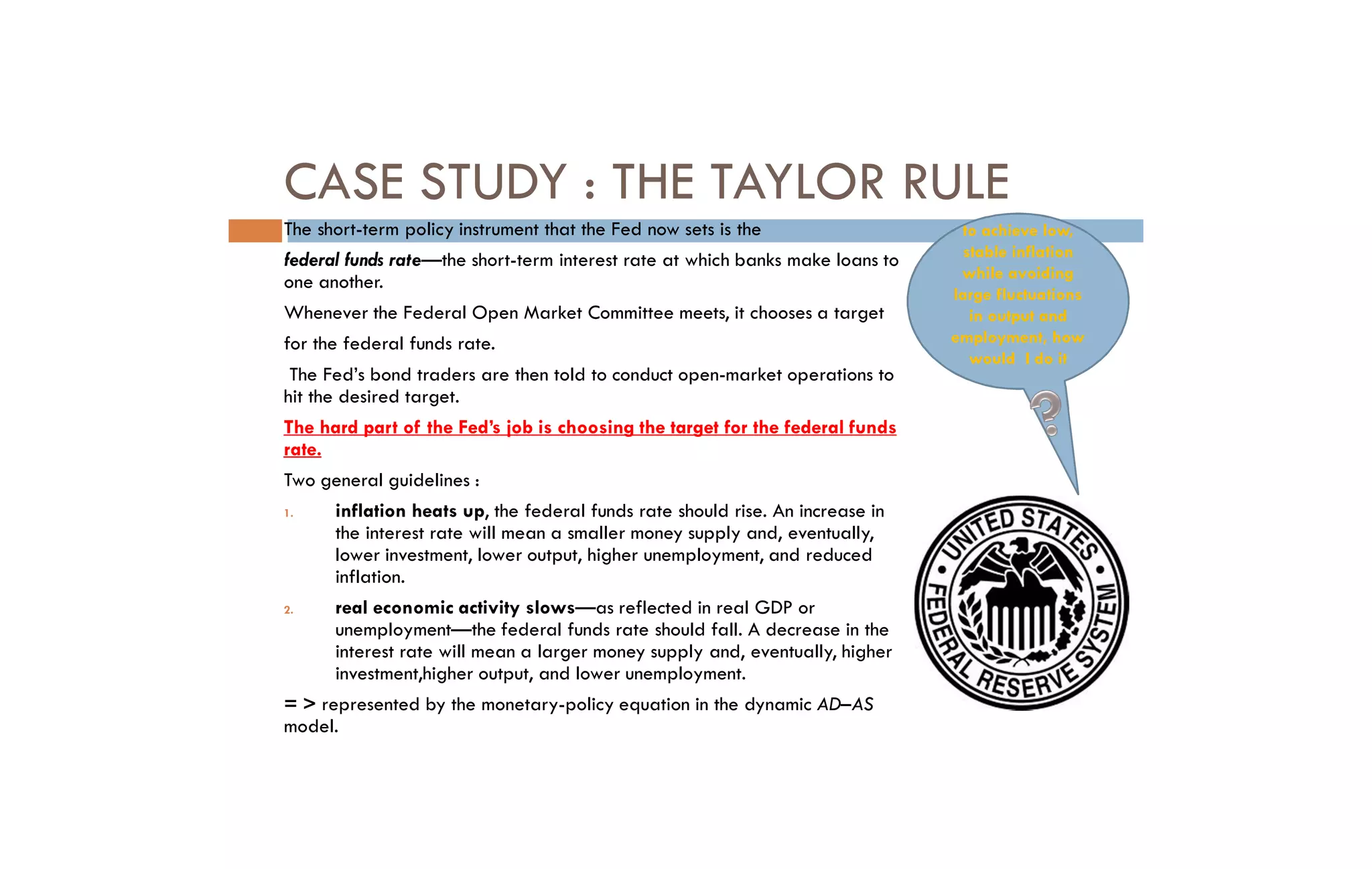 A dynamic model of aggregate demand and aggregate supply | PDF