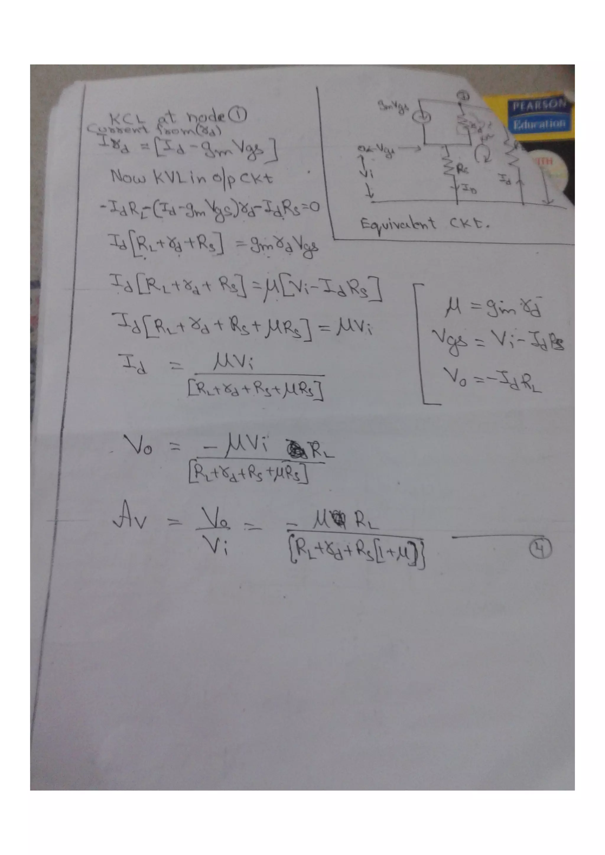 Analog Electronics Handwritten Notes Unit1 and 2 | PDF