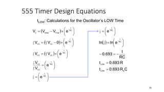 Analog Electronics TIMER IC 555 | PPTX