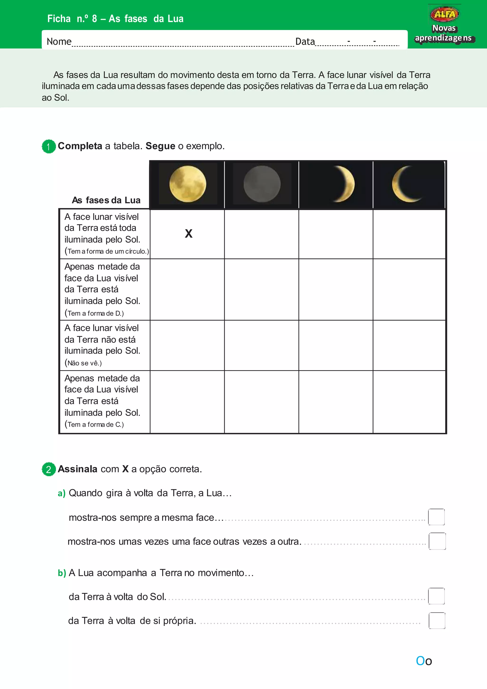 Ae estudo do meio - alfa