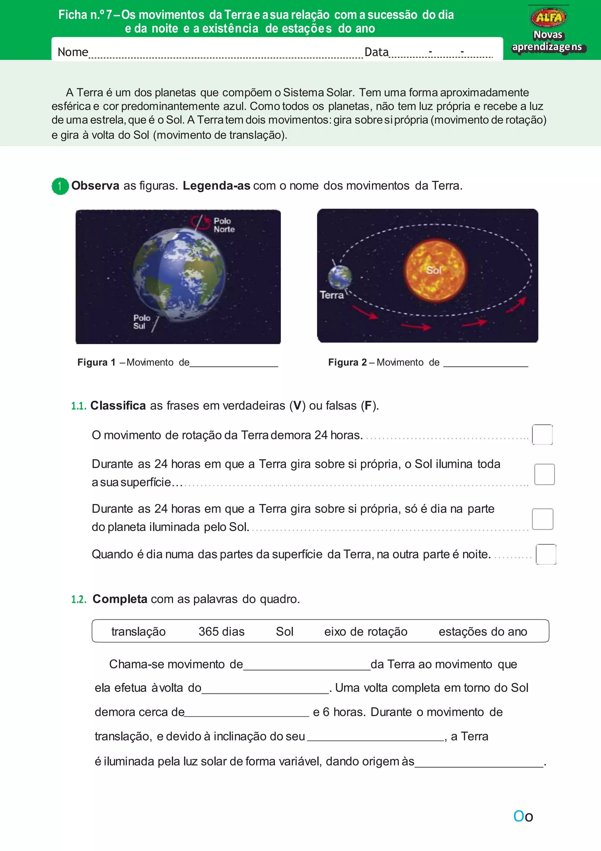 Ae estudo do meio - alfa