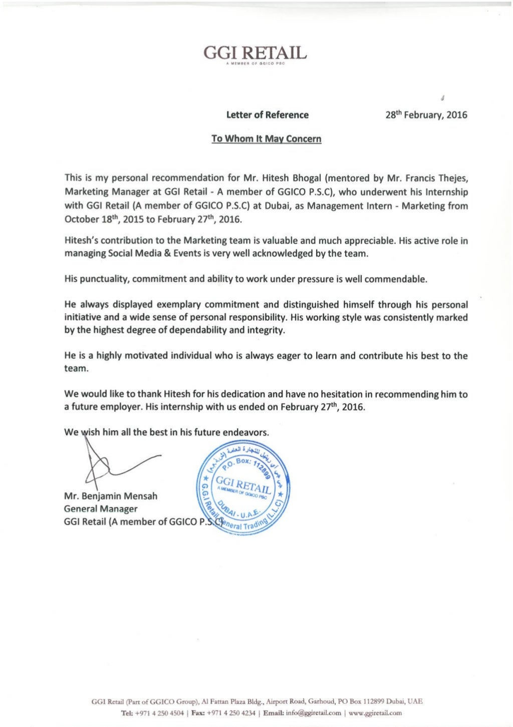 Recommendation Letter GM recommendation-letter-gm