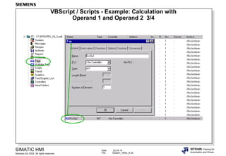 Ae08 system vb_script | PPT