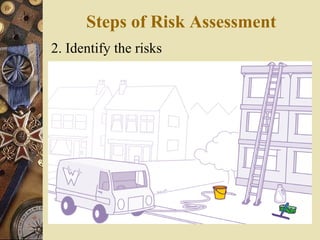 2. Identify the risks
Steps of Risk Assessment
 