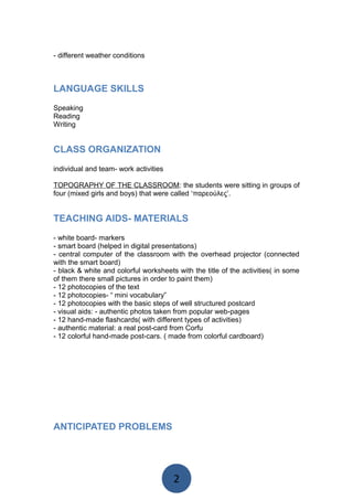 LESSON PLAN-1ST TEACHING HOUR | DOC