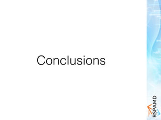 Conclusions
 