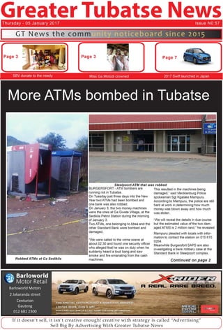 Greater Tubatse News edition 57