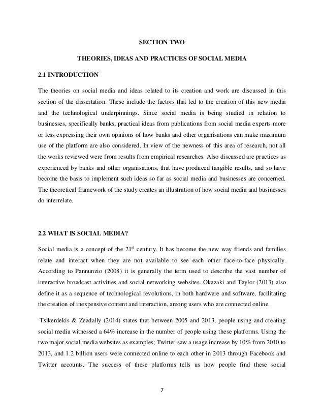 Social media dissertation picture