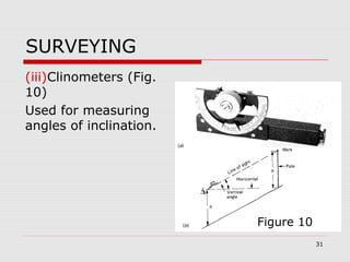 Measuring Inclination surveying- lecture notes for engineers | PPT
