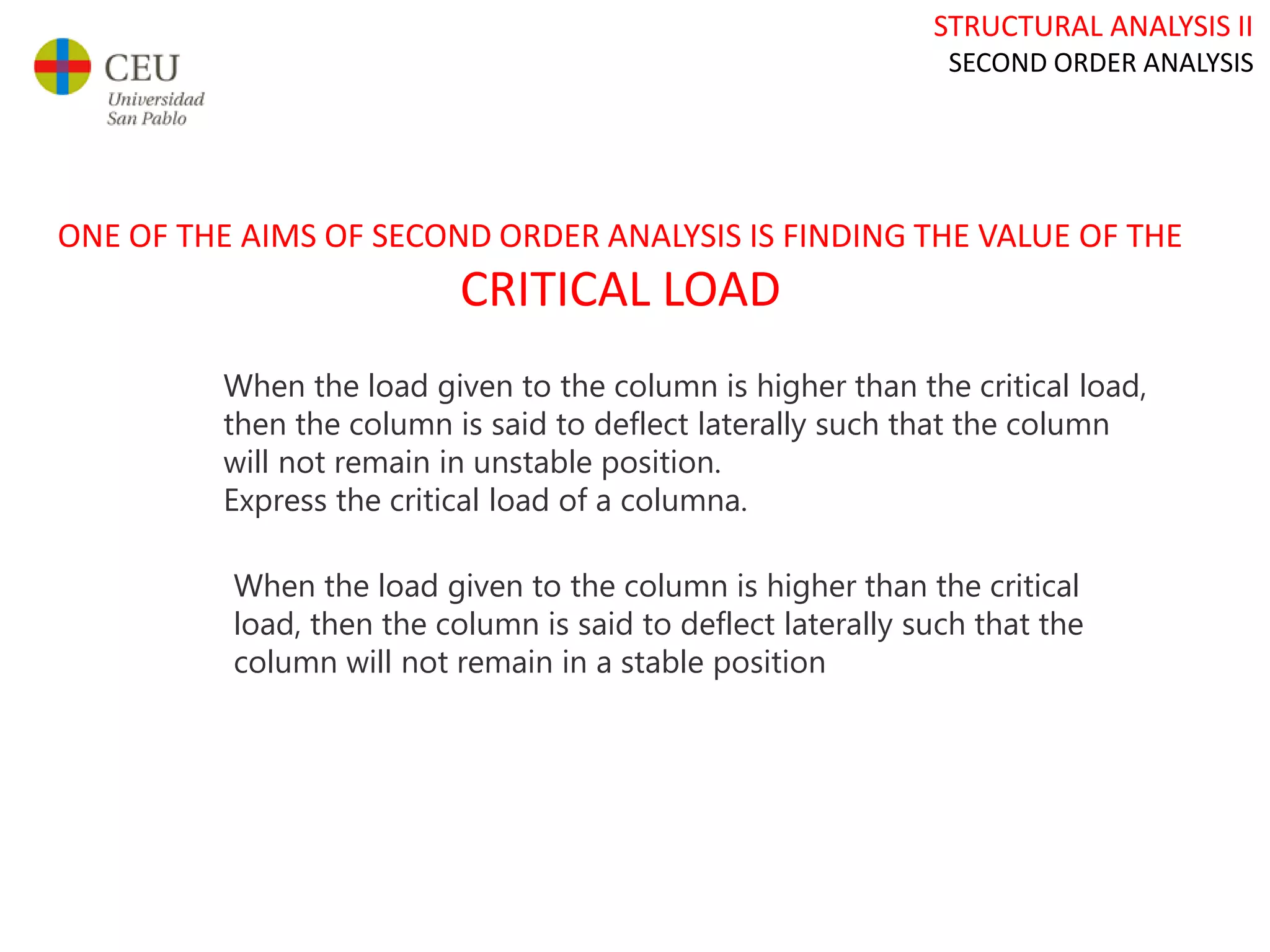 2nd Order Load Rao Ae2_19_second order analysis | PPTX
