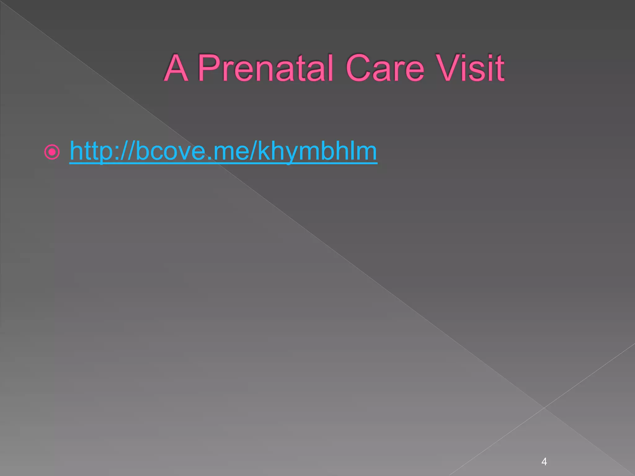 Prenatal Care Powerpoint | PPTX | Pregnancy | Reproductive Health