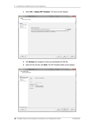 ArcSight Express 4.0 Virtual Appliance Guide | PDF