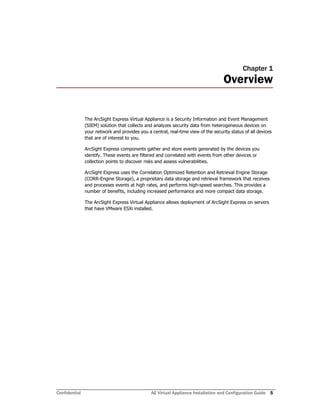 ArcSight Express 4.0 Virtual Appliance Guide | PDF