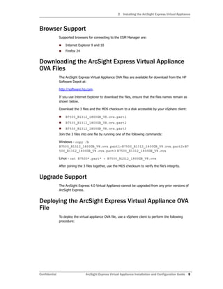 ArcSight Express 4.0 Virtual Appliance Guide | PDF