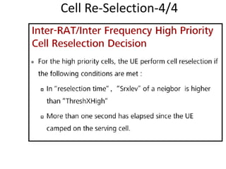 Cell Re-Selection-4/4
 