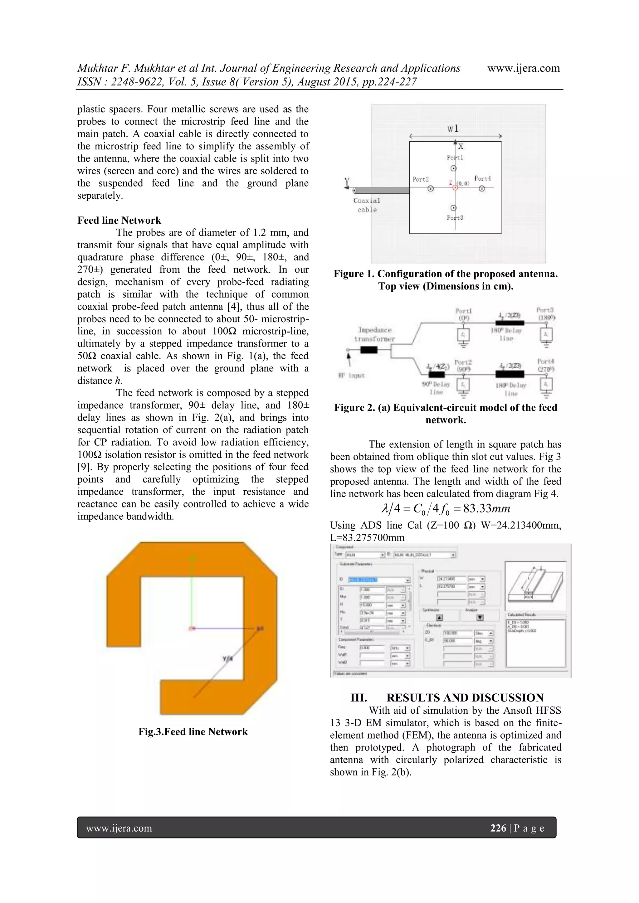 A Novel Wideband Circularly Polarized Antenna for Worldwide UHF Band ...