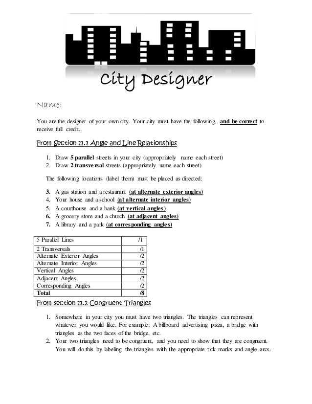 City Designer Project