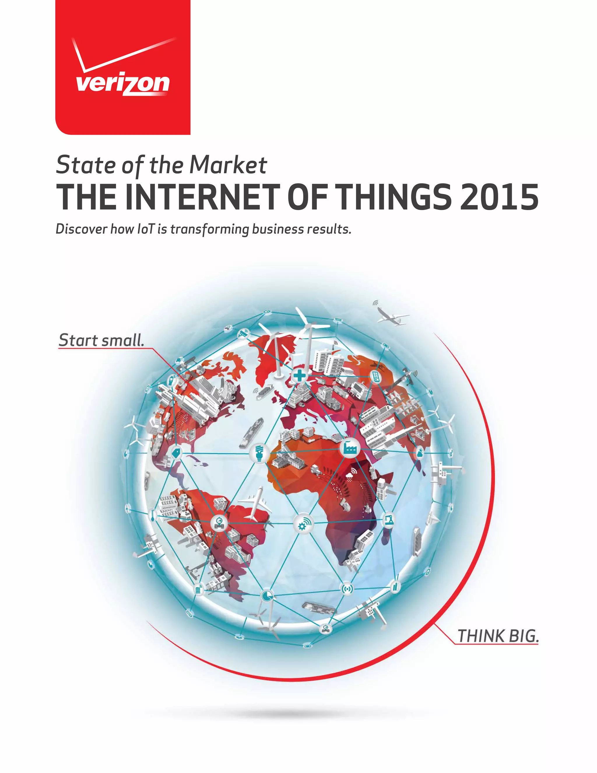State of the Market
THE INTERNETOFTHINGS 2015
Discover how IoT is transforming business results.
 