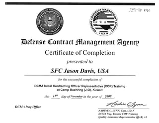 Defense Contract Management Agency 2008