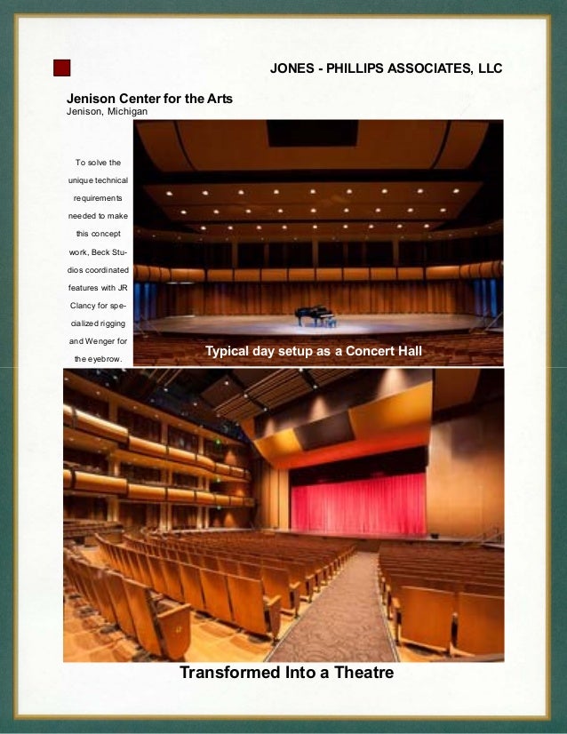 Jenison Center For The Arts Seating Chart