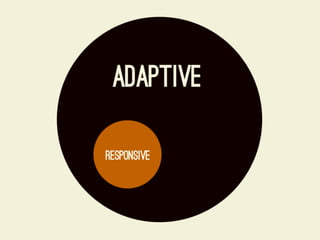 Beyond Media Queries: Anatomy of an Adaptive Web Design