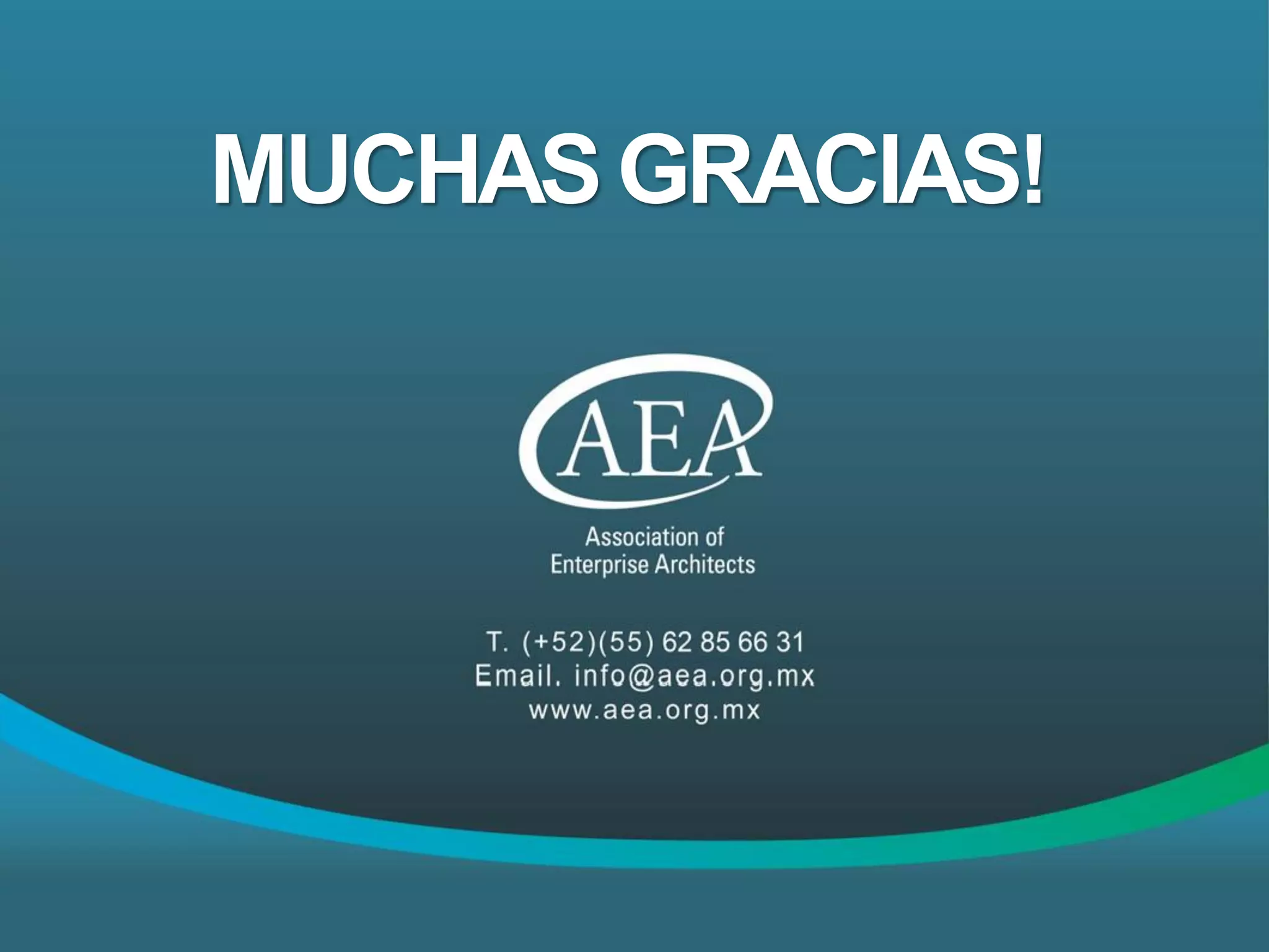 MUCHAS GRACIAS!
 