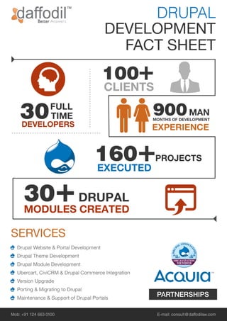 Drupal Corporate Resume 2015