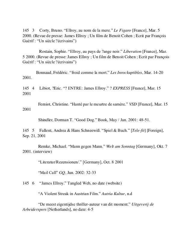 James Ellroy Archive 1915 - 