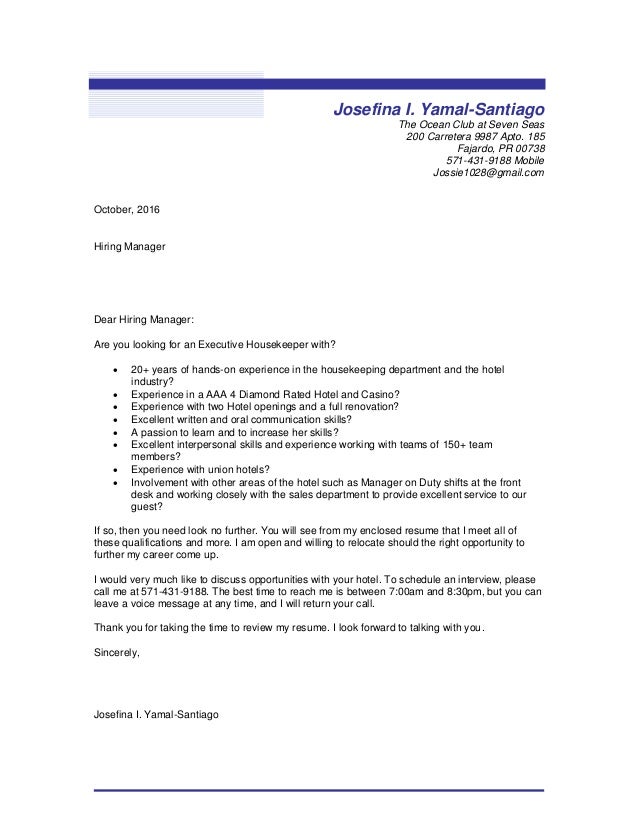 Josefina I Cover Letter Josefina I Cover Letter