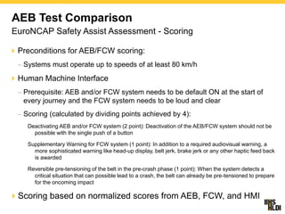 Front Crash Prevention and AEB - Addendum, Adrian Lund, President IIHS ...