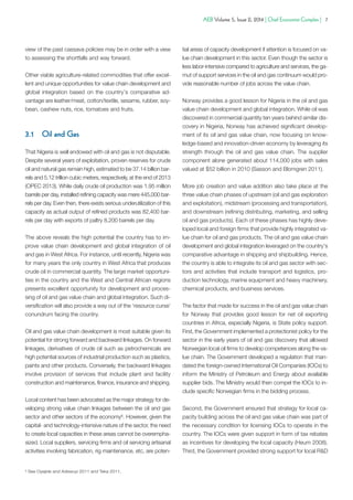 Global Value Chain Development and Structural Transformation in Nigeria ...