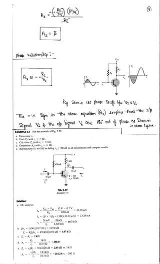 Analog electronics Circuits Notes written by Arun Kumar G, Associate Professor, Dept. of E&C, STJIT, Ranebennur, Karnataka, INDIA. Slide 506