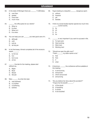 A ecce sample-c-test-booklet-1 | PDF