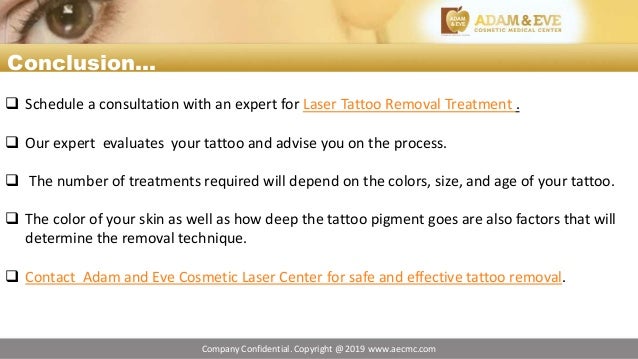 LASER TATTOO REMOVAL AT AECMC