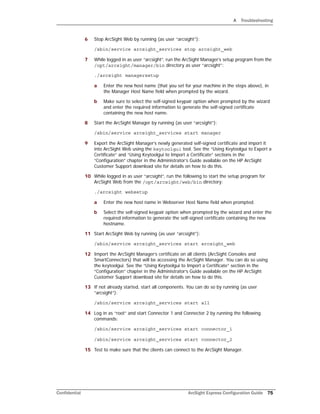 Configuration Guide for ArcSight Express v4.0 | PDF