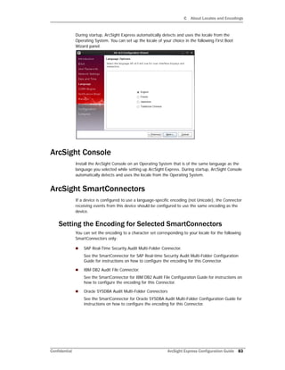 Configuration Guide for ArcSight Express v4.0 | PDF