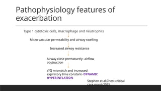 Acute exacerbation of chronic obstructive pulmonary disease | PPTX