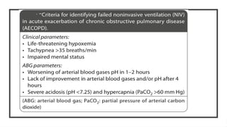 Acute exacerbation of chronic obstructive pulmonary disease | PPTX