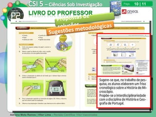 10 | 11 Propostas de soluções Sugestões metodológicas 