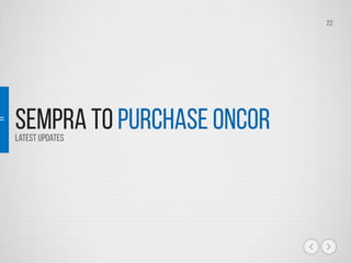 Sempra to purchase Oncor
22
Latest Updates
 