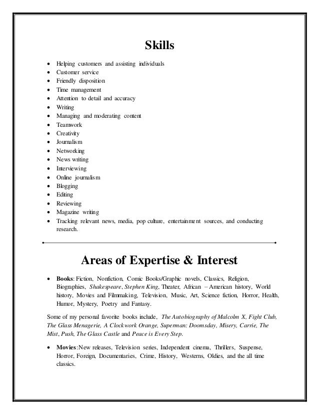Nile Fortner Barnes Noble Resume