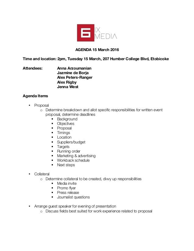 Event Proposal 6ix Media For Wayhome