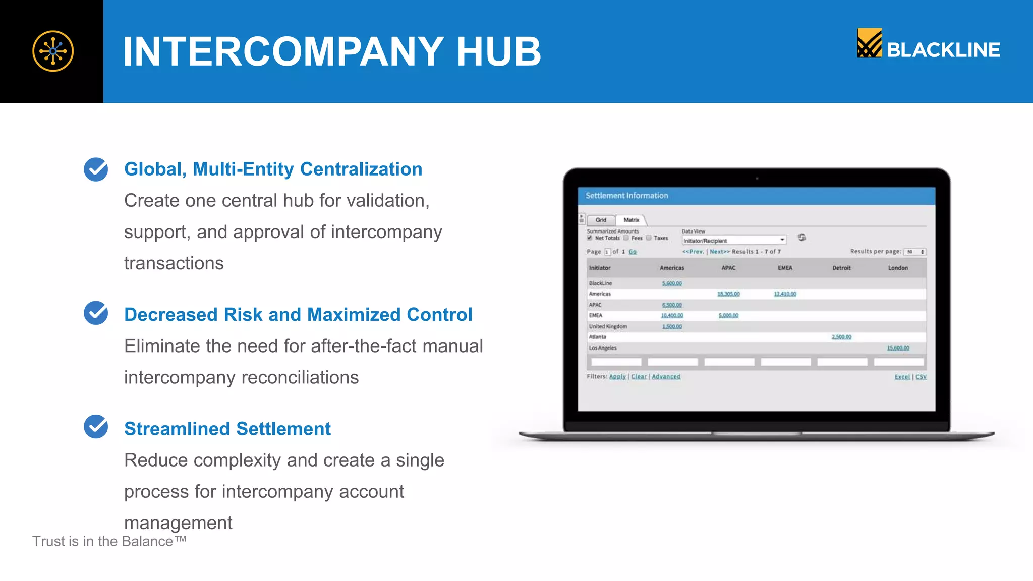 BlackLine Platform Overview Slides | PPTX