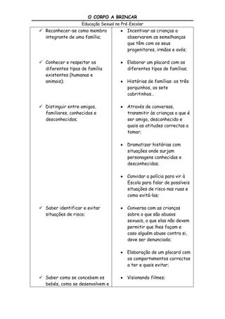 O respeito pelo direito à diferença;