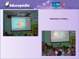 Assistindo os vídeos...
 