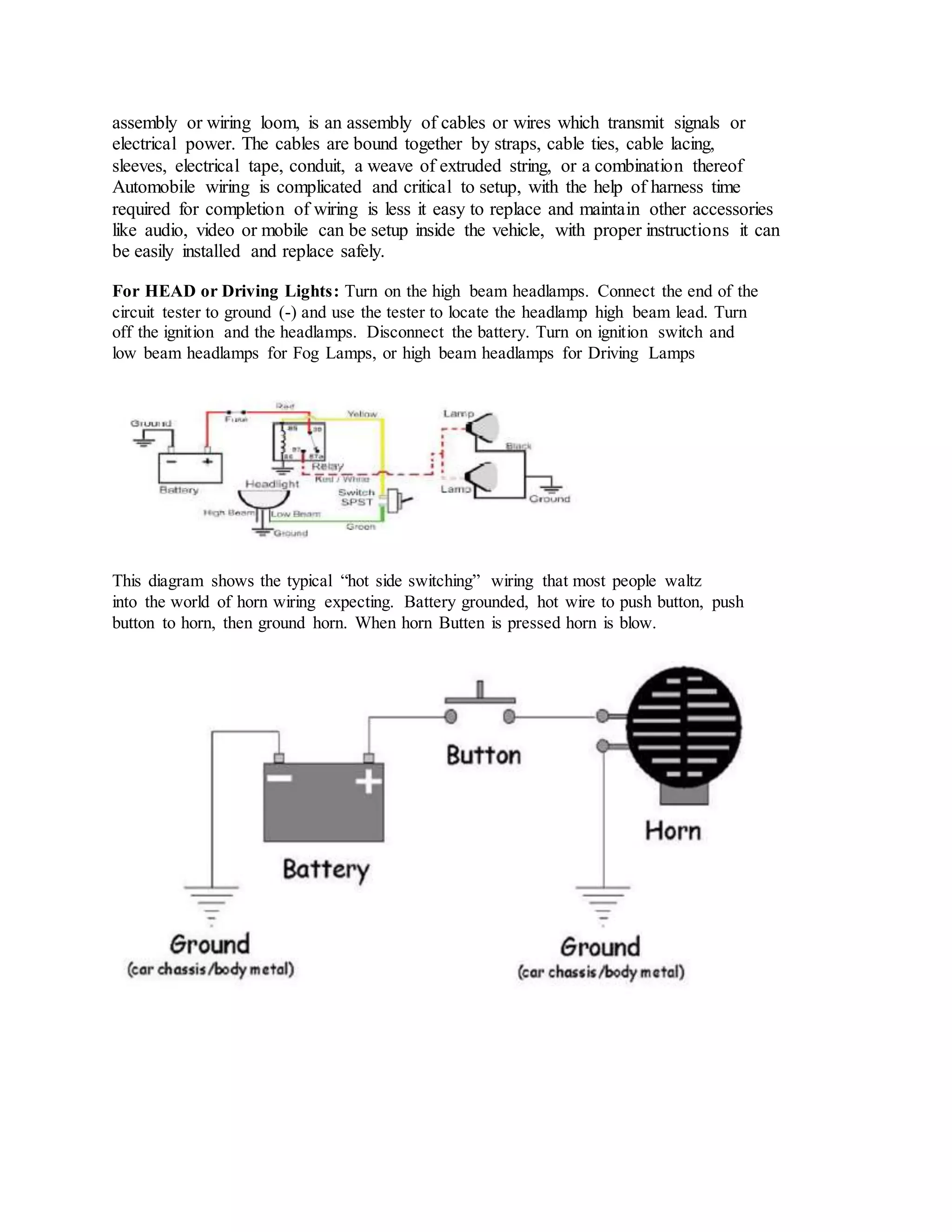 Aees notes wiring | DOCX