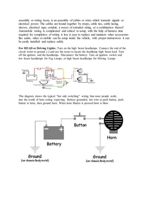 Aees notes wiring | PDF