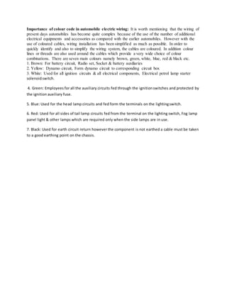 Aees notes wiring | PDF