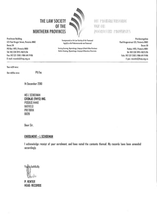 CV WITH ATTACHMENTS LISA DE MEILLON